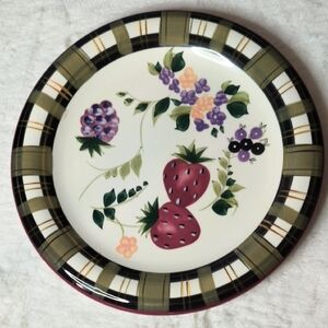 Oneida Green and White Floral Dinnerware Set